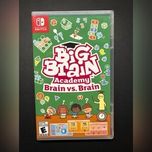 BRAND NEW SEALED Nintendo Switch Big Brain Academy Game
